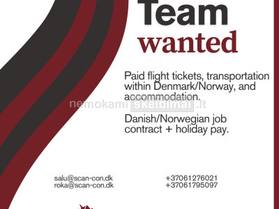 Darbas suvirintojams, korpusininkams, vamzdžių montuotojams