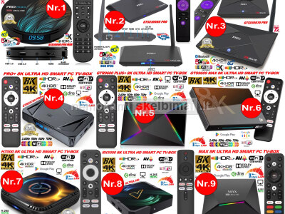 8K TV BOX PRIEDĖLIAI 2000 GOOGLE TV KANALŲ NEMOKAMAI