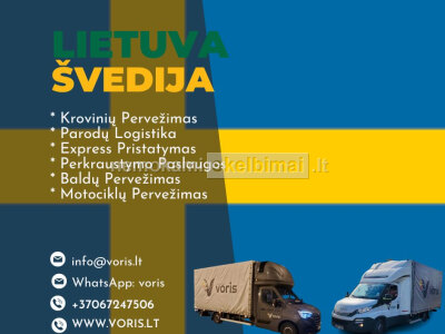 ŠVEDIJA - KROVINIAI