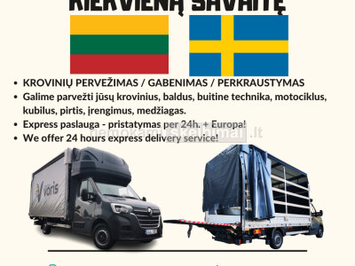 ŠVEDIJA TRANSPORTO PASLAUGA