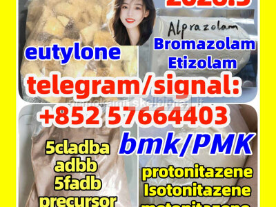 PMK 5cladba opioid eutylone benzodiazepines bromazolam protonitazene raw materials