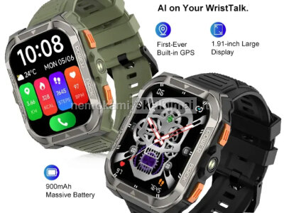 NAUJAS BLACKVIEW PRO 1. 91 HD IŠMANUSIS LAIKRODIS - SMART WATCH