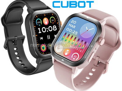 NAUJAS CUBOT 1. 93 HD IŠMANUSIS LAIKRODIS - SMART WATCH