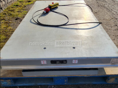 Stacionarus žirklinis keltuvas Silverstone Hw1004