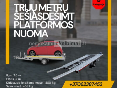 NUOMA - AUTOVEŽIO NUOMA B kategorija