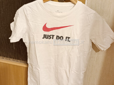 Nike medvilniniai marškinėliai 13 - 15 metų