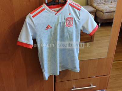 Adidas Ispanijos futbolo marškinėliai 9 - 10 metų