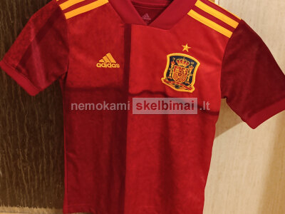 Adidas Ispanijos futbolo marškinėliai 7 - 8 metų