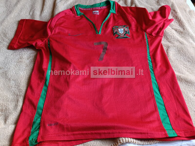 Nike Portugalijos RONALDO futbolo marškinėliai XS dydžio