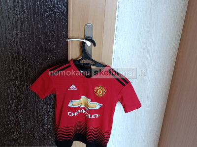 Adidas Manchester United Lukaku futbolo marškinėliai 7 - 8 metų