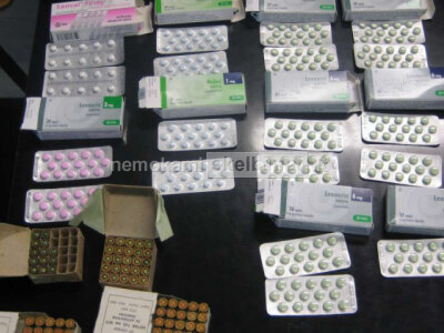 Diazepam, Xanax, Rivotril, Lexaurin, Lorazopam