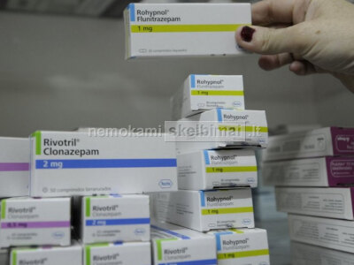 Diazepam, Xanax, Rivotril, Lexaurin, Lorazopam