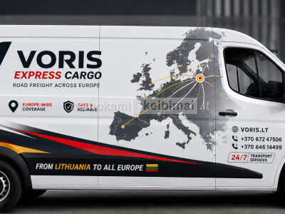 Lietuva - Vokietija - Lietuva - Express krovinio Paslaugos