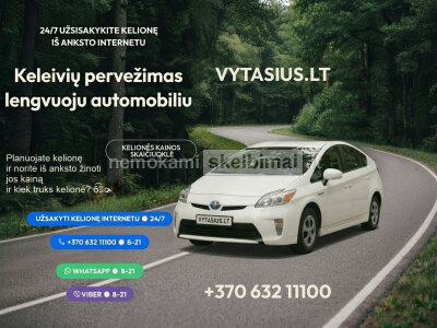 Pasazhyrs ki perevezennya legkovym avtomobilem 24 7