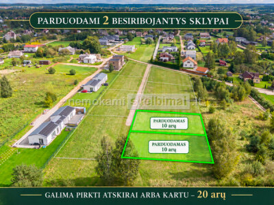 Namų valdos sklypas - Vilniaus r. sav, Kuprioniškių k, Karių g